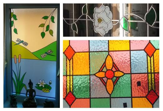 Stained glass windows created by K Glazing in Yorkshire, UK