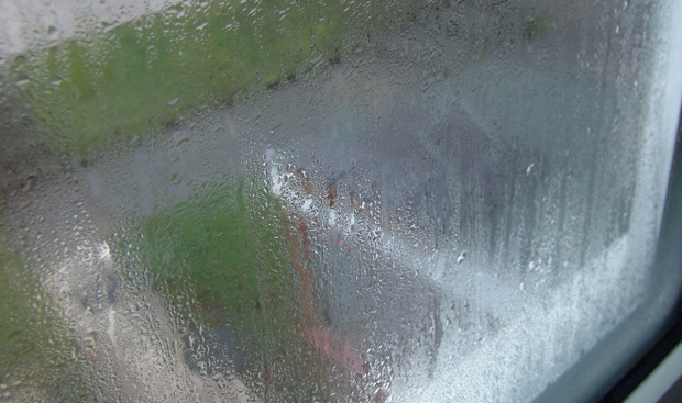 misted double glazing