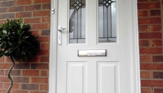 white-composite-door