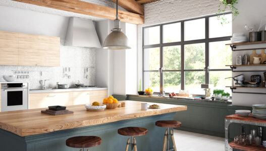 Loft kitchen design